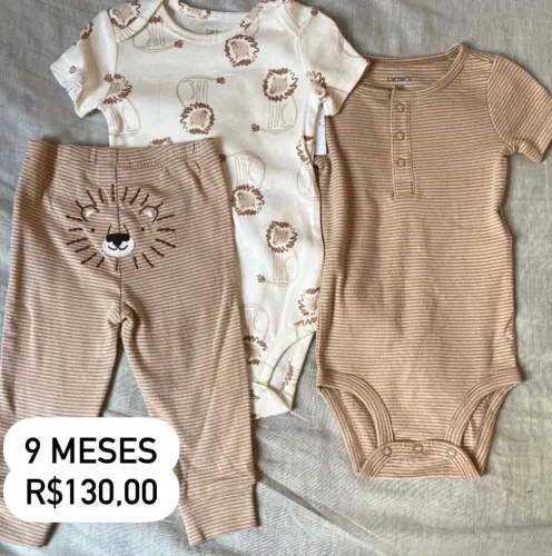 Trio Carters 9 meses