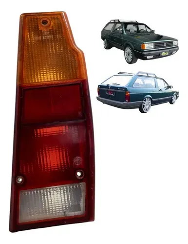 Lanterna Traseira Direita Volkswagen Parati Gl 1987 1990 1.8 Direito/passageiro Vermelho