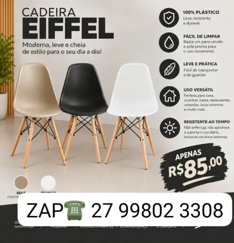 -# CADEIRA EIFFEL PROMOCAO