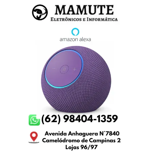 Echo Dot Max Smart Speaker Com Alexa Amazon Bivolt