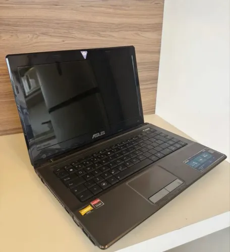 Notebook preto asus