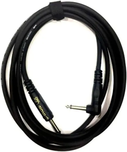 Cabo Mac Iron Flex If10lb 3,05m | P10 Reto X P10 90° Guitarra baixo violão