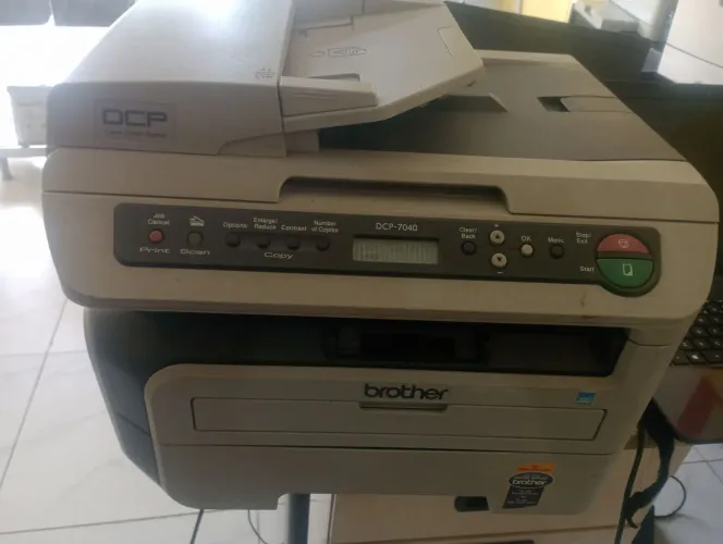 Impressora Laser Multifuncional Brother dcp-7040 Com toner e Garantia