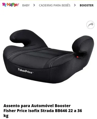 Assento para Carro Fisher Price Isofix