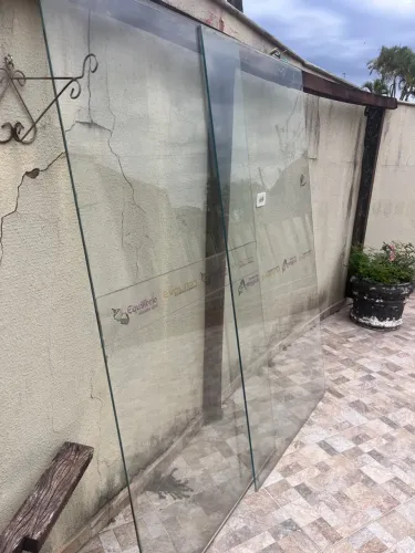 Porta fixa Blindex 2,05 x 1,05 - 8mm