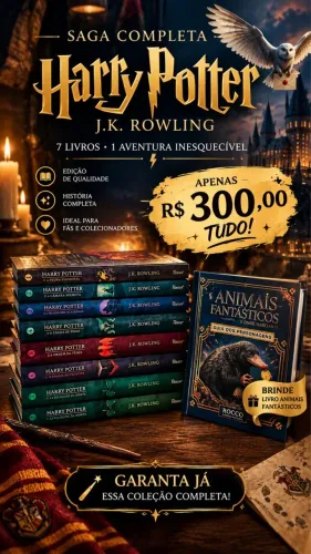 Livros saga Harry Potter: Usados