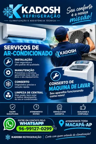 Limpeza, manutenção e instalação de centrais e ar condicionado 