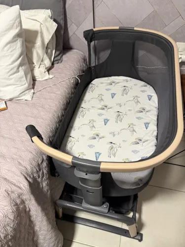 Berço acoplado portatil Maxi-Cosi com 3 lencois de elastico