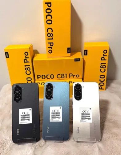 POCO C81 PRO | 4/128GB | 4G e 4/256GB | 4G (APARELHO LACRADO)