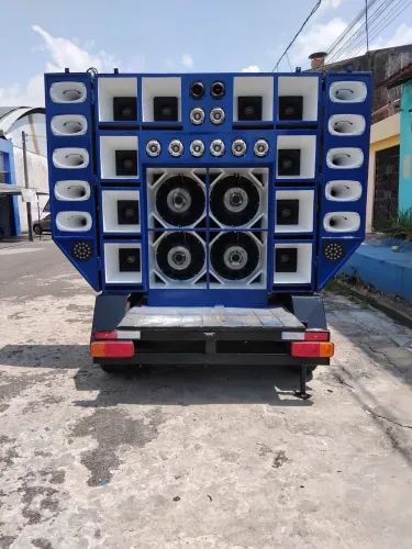 Carretinha de som