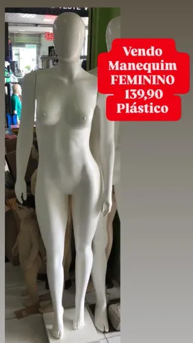 MANEQUIM SEMI NOVO EM EXCELENTE ESTADO