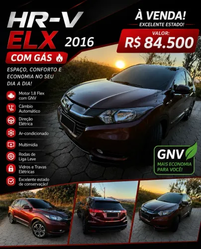 Honda HR-V EXL 1.8 Flexone 16V 5P Aut. 2016