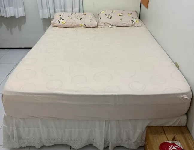 Cama Casal Padrão colchão Ortobom com base