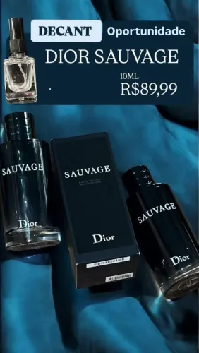 Decant Sauvage Dior EDP - 10 ml