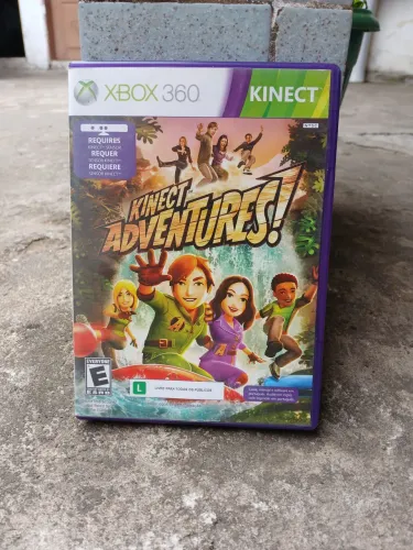 Jogo Kinect Adventures para Xbox 360 com Kinect de sensor