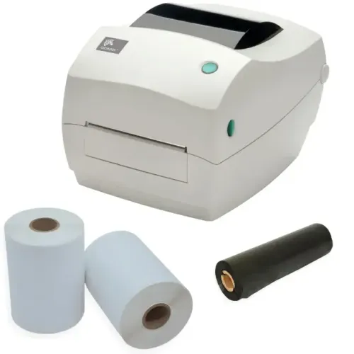 Impressora Zebra GC420t - Profissional para Etiquetas e Código de Barras