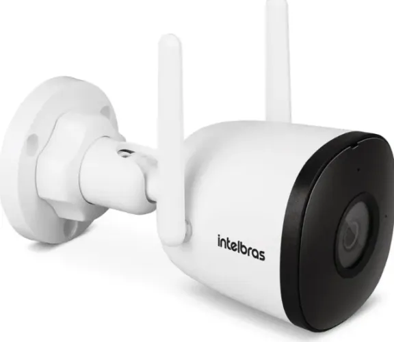 Câmera Inteligente Wi-Fi iM5 SC Full HD Branca Intelbras