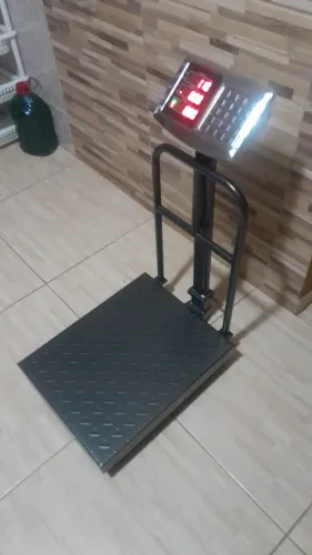 Balança plataforma 300kg nova