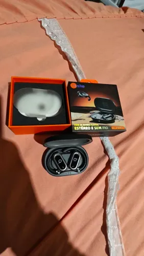 Fone de ouvidos sem fio bluetooth novo 