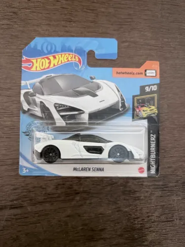 Hot wheels Mc Laren Senna Branco 