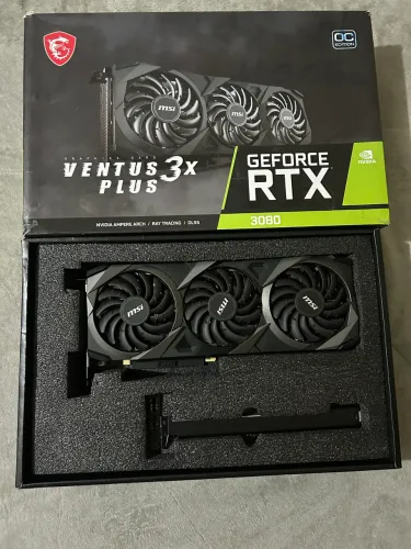 V/T placa de vídeo rtx3080 3 fans novinha com caixa e garantia 