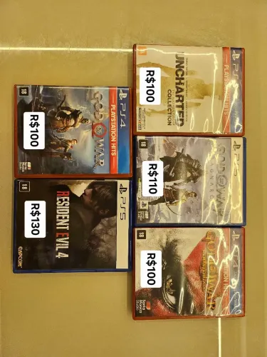 JOGOS PS5 - SEMI NOVOS