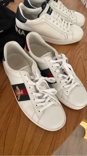Tênis Gucci Ace ?Bee? Branco