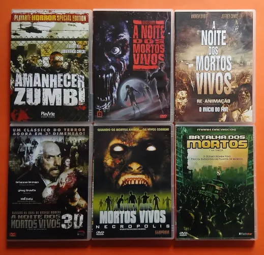 Dvd Coleção 39 Títulos - Mortos Vivos - Zumbis