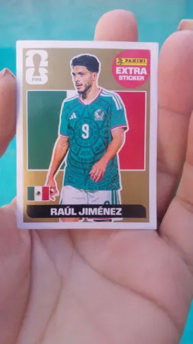 Figurinha legend ouro dourada Raúl Gimenez 