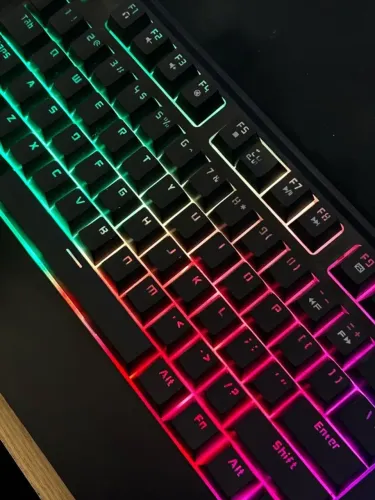 teclado mecânico aoas m-700 rgb