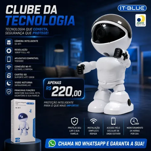 Câmera de segurança (robô )
