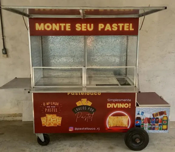 BARRACA DE PASTEL E MASSAS COMPLETA!