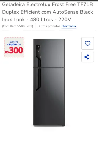 Geladeira Electrolux TF71b