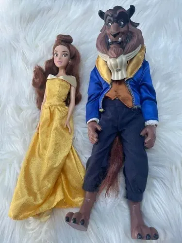 Boneca bela e a fera Disney 
