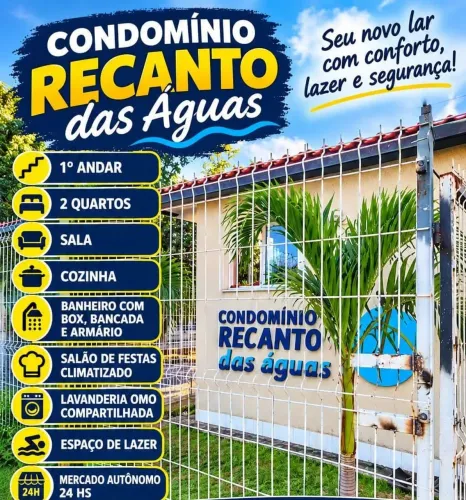 ALUGO apartamento de 2/4 Tomba!