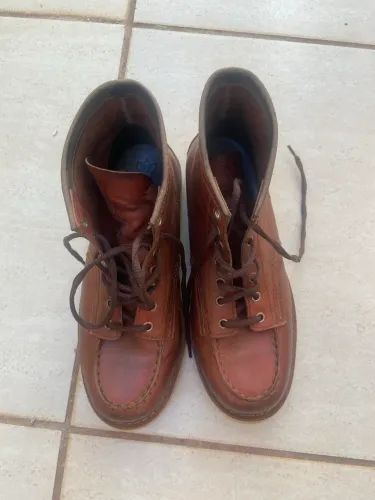Bota de couro