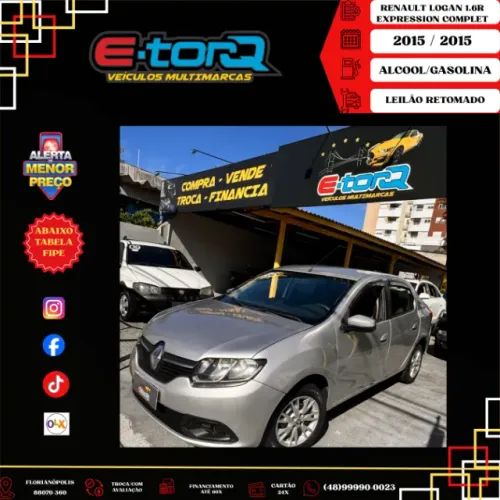 Renault Logan Expres. Easyr Hi-flex 1.6 8V 2015