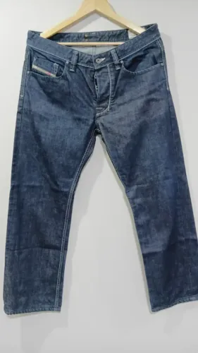 Calça Jeans Diesel Larkee Original Azul Escuro - W33 L32