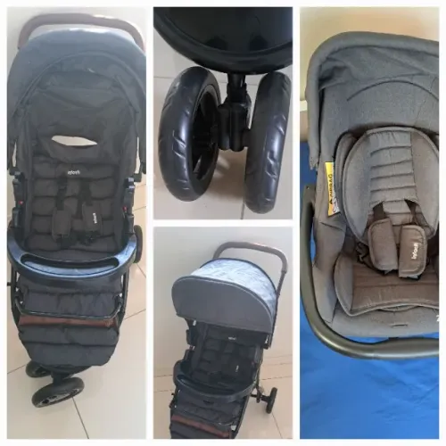 CARRINHO E BEBÊ CONFORTO, MARCA INFANTI