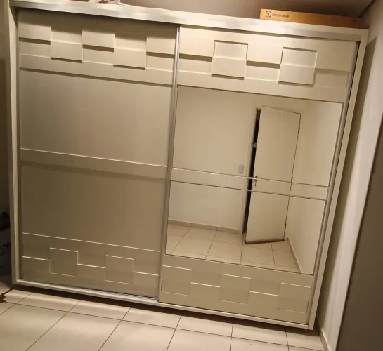 Guarda Roupa Dalla Costa casal 100%Mdf