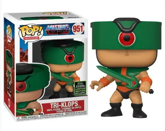 Original - Funko Mestres Do Universo Tri-klops 951 Exclusivo