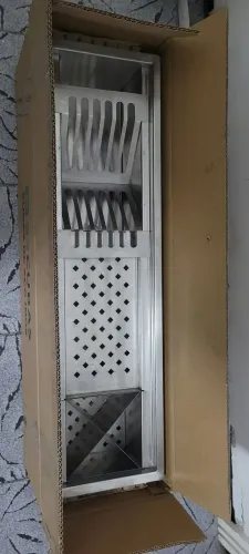 Escorredor de pratos Calha inox 80cm para pia de cozinha de embutir