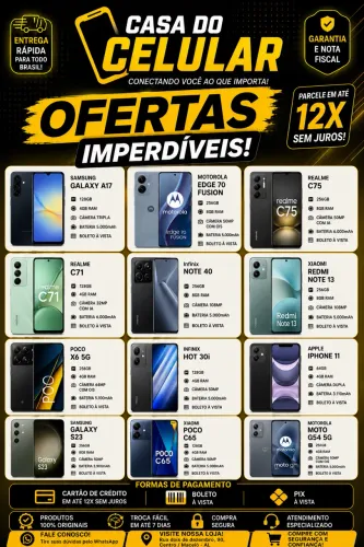 Celular bom e barato