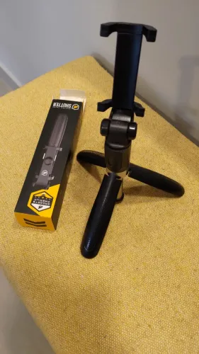 Novo - Suporte Tripé Para Celular E Câmera - Ajustável, Leve E Dobrável Para Mesa E Vídeos