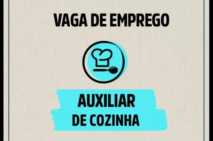 Auxiliar de cozinha