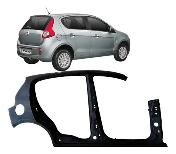 Retalho lateral Direita Fiat Palio 13/17 Mp4886