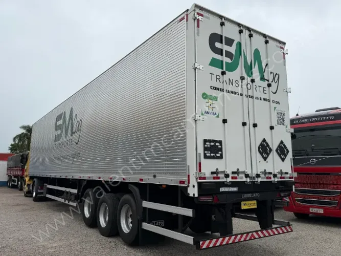 CARRETA LIBRELATO BAÚ FURGÃO 30 PALLETS - 2025