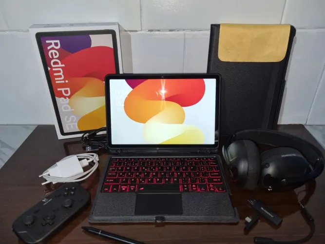Tablet Redmi Pad SE 8gb/256gb (Teclado, Headset & Controle)