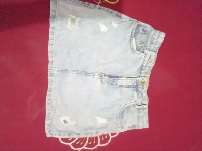 Saia jeans 