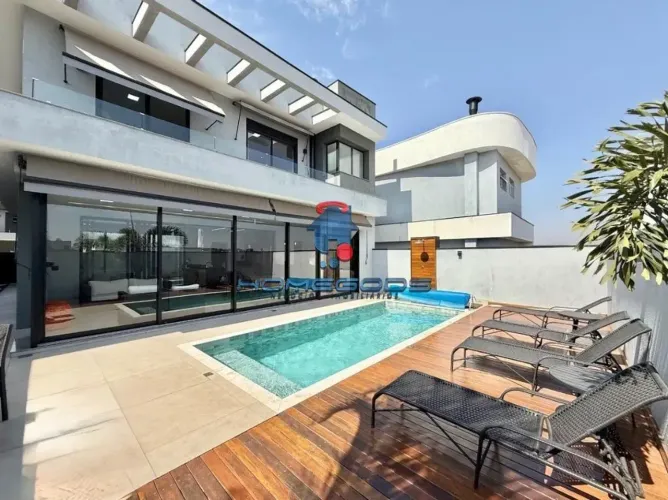 CASA DE ALTO PADRÃO À VENDA NO SWISS PARK | 5 SUÍTES | PISCINA | ARQUITETURA CONTEMPORÂNEA